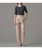 【アンクレイヴ/uncrave】の【撥水・花粉防止・洗濯機洗い可】クリアツイル テーパードパンツ(uncrave STANDARD) ピンク|ID: prp329100004398154 ipo3291000000034274235