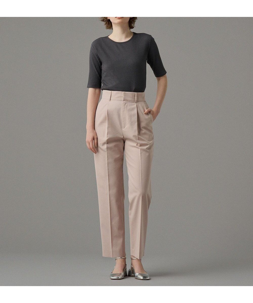 【アンクレイヴ/uncrave】の【撥水・花粉防止・洗濯機洗い可】クリアツイル テーパードパンツ(uncrave STANDARD) インテリア・キッズ・メンズ・レディースファッション・服の通販 founy(ファニー) 　ファッション　Fashion　レディースファッション　Fashion for Women　パンツ　Pants & Trousers　雑誌　Magazine, Fashion Magazine　ツイル　Twist, Twisted Detail　パターン　Pattern, Design Print　ワイド　Wide, Wide Fit　A/W・秋冬　Autumn/Winter　S/S・春夏　SS, Spring/Summer, Warm Season　夏　Summer　ピンク|ID: prp329100004398154 ipo3291000000034274235