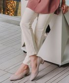 【ティアクラッセ/Tiaclasse】の【日本製・洗える】すふれ起毛ストレートパンツ クリーム|ID: prp329100004398191 ipo3291000000031808193