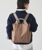 【ラシット/russet】のナイロンジャガード2ハンドルリュックサック(SF-220) Mocha|ID: prp329100004398211 ipo3291000000035928093