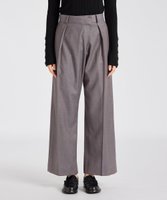 【ポール スミス/Paul Smith】のウールフランネル タックワイドパンツ 人気、トレンドファッション・服の通販 founy(ファニー) ファッション Fashion レディースファッション WOMEN パンツ Pants おすすめ Recommend なめらか Smooth カシミヤ Cashmere ジャケット Jacket ストレート Straight スラックス Slacks セットアップ Set Up ワイド Wide A/W・秋冬 Aw・Autumn/Winter・Fw・Fall-Winter |ID:prp329100004398458