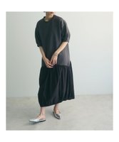 【グリーンパークス/Green Parks】のa.異素材切り替えバルーンワンピース 人気、トレンドファッション・服の通販 founy(ファニー) ファッション Fashion レディースファッション WOMEN ワンピース Dress おすすめ Recommend シンプル Simple ジャージー Jersey ドッキング Docking バルーン Balloon フォルム Form ポケット Pocket ラウンド Round 再入荷 Restock/Back In Stock/Re Arrival A/W・秋冬 Aw・Autumn/Winter・Fw・Fall-Winter |ID:prp329100004398526