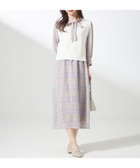 【エニィ スィス/any SiS】の【2SET】ニットジレワンピース セット ライトブルー系|ID: prp329100004398602 ipo3291000000034355360