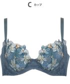 【ワコール/WACOAL】の【重力に負けないバストケアBra】 ブラジャー バストを重力から守る まる胸キープ 脇高設計 サイドから背中のラインすっきり レディース BRB414 /ワコール グリーン|ID: prp329100004398660 ipo3291000000032768023