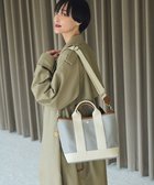 【トプカピ/TOPKAPI】の【Breath TOPKAPI】スコッチグレイン ネオレザー トート バッグ ショルダー付き M ライトグレー|ID: prp329100004398741 ipo3291000000031966389