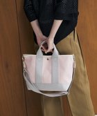 【トプカピ/TOPKAPI】の【Breath TOPKAPI】スコッチグレイン ネオレザー トート バッグ ショルダー付き M ピンク|ID: prp329100004398741 ipo3291000000031966397