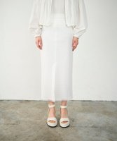 【グレース コンチネンタル/GRACE CONTINENTAL】のラッセルメッシュスカート 人気、トレンドファッション・服の通販 founy(ファニー) ファッション Fashion レディースファッション WOMEN スカート Skirt 春 Spring カットソー Cut And Sew 今季 This Season ジャケット Jacket スリット Slit セットアップ Set Up 透かし Watermark チュール Tulle フェミニン Feminine フロント Front ベーシック Basic メッシュ Mesh ラッセル Russell レース Race 再入荷 Restock/Back In Stock/Re Arrival |ID:prp329100004398751