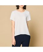 【ベイジ,/BEIGE,】の【洗える】SHELBY / ハーフスリーブブラウス White|ID: prp329100004398778 ipo3291000000031792457
