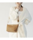 【トプカピ/TOPKAPI】の【TREASURE TOPKAPI】ソフトシュリンク テープ コンビ レザー ミニショルダーバッグ ブラウン|ID: prp329100004398861 ipo3291000000032587710