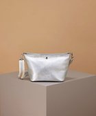 【トプカピ/TOPKAPI】の【TREASURE TOPKAPI】ソフトシュリンク テープ コンビ レザー ミニショルダーバッグ シルバー|ID: prp329100004398861 ipo3291000000032587713