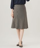 【ジェイ プレス/J.PRESS】の【洗える】T/Rアルガンシルク フレアー スカート ブラウン系|ID: prp329100004398864 ipo3291000000032676240