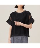 【自由区/JIYU-KU】の【カタログ掲載・洗える】レースエッジ Tシャツ タンクトップセット トップス [新色]ブラック|ID: prp329100004398872 ipo3291000000030884136