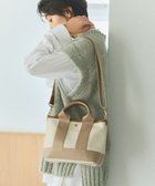 【トプカピ/TOPKAPI】の【Breath TOPKAPI】スコッチグレイン ネオレザー ミニ トート バッグ ショルダー付き S ペールベージュ|ID: prp329100004398885 ipo3291000000031648208