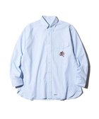 【ジェイ プレス/J.PRESS / MEN】の【AaronChang】【UNISEX】バギーフィット オックスフォードシャツ/B.D 人気、トレンドファッション・服の通販 founy(ファニー) ファッション Fashion レディースファッション Fashion for Women トップス・カットソー Cut & Sew Tops シャツ・ブラウス・オフィスカジュアル Elegant Blouses & Button-Ups アイビー Ivy Pattern イラスト Illustration コラボ Collaboration, Collab コレクション Collection, Seasonal Line 雑誌 Magazine, Fashion Magazine 定番 Standard, Basic Item パッチ Patch, Appliqué フラップ Flap, Flap Pocket プリント Print, Printed Pattern ポケット Pocket, Pocket Detail 羽織 Haori, Light Jacket ユニセックス Unisex, Genderless ルーズ Loose, Oversized A/W・秋冬 Autumn/Winter S/S・春夏 SS, Spring/Summer, Warm Season 夏 Summer エレガント 上品 Elegant thumbnail サックスブルー系|ID: prp329100004398961 ipo3291000000033395574
