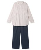 【ワコール 睡眠科学/wacoal suimin】のパジャマ 長袖 長ズボン 綿混(本体) ここちよく眠れる 寝返りしやすい レディース YDX509 睡眠科学/ワコール ベージュ|ID: prp329100004399002 ipo3291000000035521824