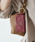 【ラシット/russet】の【新色追加】カラビナ付き ソフトレザーマルチケース(Z-211) 【新色】Bordeaux|ID: prp329100004399120 ipo3291000000032975361