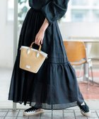 【23区/NIJYUSANKU】の【洗える】ブロドリーダンテル ティアードスカート ブラック系|ID: prp329100004399142 ipo3291000000031863765