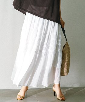 【23区/NIJYUSANKU】 【洗える】ブロドリーダンテル ティアードスカート人気、トレンドファッション・服の通販 founy(ファニー) ファッション Fashion レディースファッション WOMEN スカート Skirt ティアードスカート Tiered Skirts 春 Spring 洗える Washable ギャザー Gather ダウン Down ティアード Tiered ティアードスカート Tiered Skirt フォルム Form ベーシック Basic レース Race S/S・春夏 Ss・Spring/Summer 再入荷 Restock/Back In Stock/Re Arrival おすすめ Recommend 夏 Summer 2024年 2024 2024春夏・S/S Ss,Spring/Summer,2024 |ID:prp329100004399142