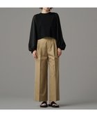 【アンクレイヴ/uncrave】の【撥水・花粉防止・洗濯機洗い可】クリアツイル ワイドパンツ(uncrave STANDARD) ベージュ|ID: prp329100004399476 ipo3291000000035870215