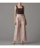 【アンクレイヴ/uncrave】の【撥水・花粉防止・洗濯機洗い可】クリアツイル ワイドパンツ(uncrave STANDARD) ピンク|ID: prp329100004399476 ipo3291000000035870217