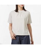 【ジェイ プレス/J.PRESS】の【接触冷感】プレーティングジャージー モックネック カットソー グレージュ系|ID: prp329100004399585 ipo3291000000031976678