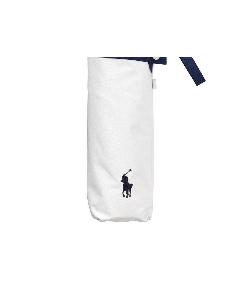 【ムーンバット/MOONBAT】のPOLO RALPH LAUREN 晴雨兼用日傘 折りたたみ傘 ワンポイントPP/一級遮光 遮熱 UV インテリア・キッズ・メンズ・レディースファッション・服の通販 founy(ファニー) 　ファッション　Fashion　レディースファッション　WOMEN　傘 / レイングッズ　Umbrellas/Rainwear　アイビー　Ivy　傘　Umbrella　ニューヨーク　New York　日傘　Parasol　ワンポイント　One Point　オフホワイト|ID: prp329100004399597 ipo3291000000031972136