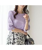 【エニィ スィス/any SiS】の【UVカット・洗える】コクーンスリーブ プルオーバー ラベンダー|ID: prp329100004399699 ipo3291000000034296094