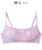 【ツモリチサト スリープ/tsumori chisato SLEEP】のツモリチサト ノンワイヤーブラ ブラジャー 綿100%(パッド受け) レディース UBX561 /ワコール パープル|ID: prp329100004399801 ipo3291000000031951516