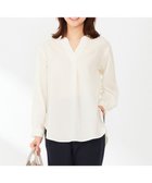 【エニィ スィス/any SiS】の【AIコラボ】スタンドカラースキッパー ブラウス 人気、トレンドファッション・服の通販 founy(ファニー) ファッション Fashion レディースファッション WOMEN トップス・カットソー Tops/Tshirt シャツ/ブラウス Shirts/Blouses インナー Inner コラボ Collaboration スキッパー Skipper スタイリッシュ Stylish スタンド Stand スリット Slit 長袖 Long Sleeve バランス Balance A/W・秋冬 Aw・Autumn/Winter・Fw・Fall-Winter 再入荷 Restock/Back In Stock/Re Arrival おすすめ Recommend エレガント 上品 Elegant thumbnail オフ|ID: prp329100004399886 ipo3291000000030749794