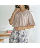 【エニィ スィス/any SiS】の【洗える】ラッフルフレアビジュー ブラウス 人気、トレンドファッション・服の通販 founy(ファニー) ファッション Fashion レディースファッション WOMEN トップス・カットソー Tops/Tshirt シャツ/ブラウス Shirts/Blouses おすすめ Recommend カーディガン Cardigan ジャケット Jacket ジョーゼット Georgette フェミニン Feminine エレガント 上品 Elegant 再入荷 Restock/Back In Stock/Re Arrival 夏 Summer 定番 Standard 春 Spring S/S・春夏 Ss・Spring/Summer 洗える Washable ビジネス 仕事 通勤 Business thumbnail ローズグレー|ID: prp329100004399902 ipo3291000000030749851