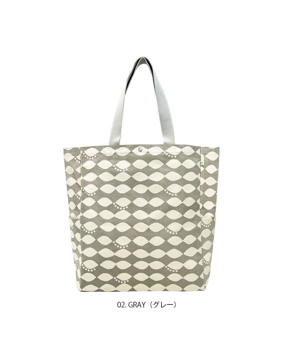 【ルートート/ROOTOTE】の1200【A4サイズ収納】EU.トール.マルシェ-B インテリア・キッズ・メンズ・レディースファッション・服の通販 founy(ファニー) 　ファッション　Fashion　レディースファッション　WOMEN　バッグ　Bag　カメラ　Camera　キャンバス　Canvas　傘　Umbrella　軽量　Lightweight　ストール　Stall　プリント　Print　ボックス　Box　ポケット　Pocket　ランダム　Random　ロマンティック　Romantic　おすすめ　Recommend　NEW・新作・新着・新入荷　New Arrivals　02:グレー|ID: prp329100004400274 ipo3291000000031069344