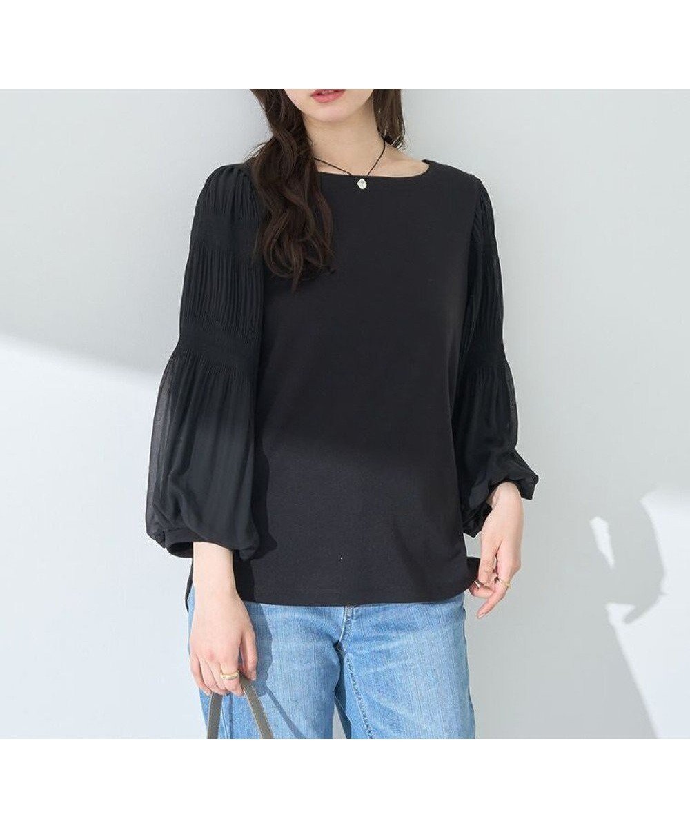 【アースミュージックアンドエコロジー/earth music&ecology】のマジョリカプリーツプルオーバー 人気、トレンドファッション・服の通販 founy(ファニー) 　ファッション　Fashion　レディースファッション　WOMEN　トップス・カットソー　Tops/Tshirt　シャツ/ブラウス　Shirts/Blouses　ロング / Tシャツ　T-Shirts　プルオーバー　Pullover　カットソー　Cut and Sewn　エアリー　Airy　カットソー　Cut And Sew　フェミニン　Feminine　プリーツ　Pleats　ベーシック　Basic　ポケット　Pocket　再入荷　Restock/Back In Stock/Re Arrival　夏　Summer　春　Spring　S/S・春夏　Ss・Spring/Summer　 other-1|ID: prp329100004400290 ipo3291000000031165152