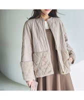 【エニィ スィス/any SiS】のフェイクファーコンビキルティング アウター 人気、トレンドファッション・服の通販 founy(ファニー) ファッション Fashion レディースファッション WOMEN アウター Coat Outerwear コート Coats ジャケット Jackets キルティング Quilting 切替 Switching ジャケット Jacket ストール Stall スリーブ Sleeve タフタ Taffeta ダウン Down フェイクファー Faux Fur 防寒 Cold Protection A/W・秋冬 Aw・Autumn/Winter・Fw・Fall-Winter 再入荷 Restock/Back In Stock/Re Arrival エレガント 上品 Elegant |ID:prp329100004400373