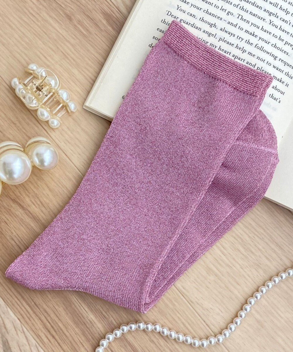 【ウィゴー/WEGO】のカラーラメソックス インテリア・キッズ・メンズ・レディースファッション・服の通販 founy(ファニー) ファッション Fashion レディースファッション Fashion for Women ソックス&靴下 Socks & Hosiery レッグウェア・ストッキング Legwear & Hosiery おすすめ Recommended / Our Picks シンプル Simple, Minimal スマホ Smartphone, Mobile Device ソックス Socks, Hosiery ピンク|ID: prp329100004400376 ipo3291000000034309062