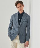 【五大陸/gotairiku / MEN】の2年連続売上NO1【吸水速乾/ウォッシャブル/ストレッチ】ノルマンディーリネン カーディガンジャケット(25年モデル) サックスブルー|ID: prp329100004400977 ipo3291000000033653683