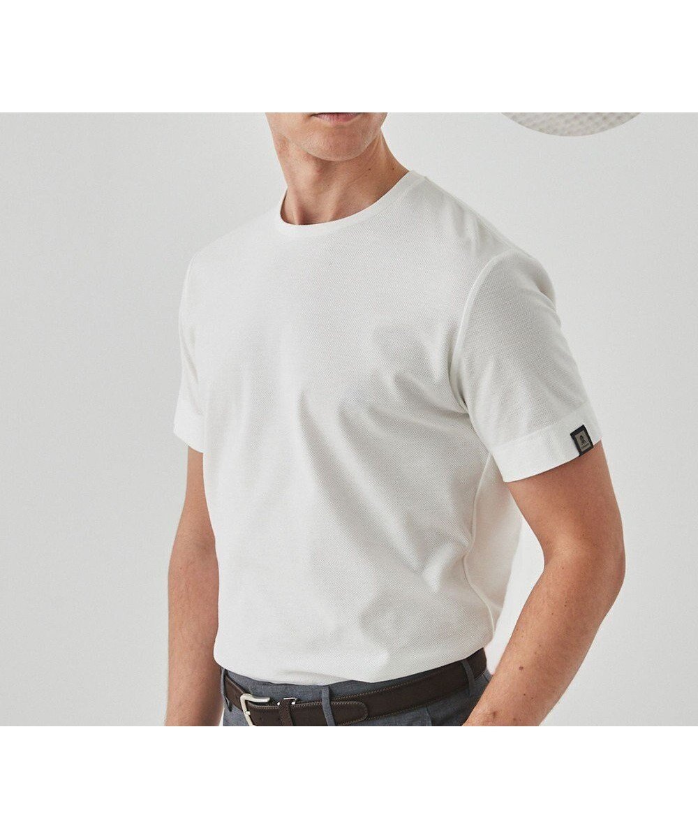 【五大陸/gotairiku / MEN】の仕事で着られるTシャツ【サラサラ/よれにくい/透けにくい】キレイめ 鹿の子 ビズTシャツ 人気、トレンドファッション・服の通販 founy(ファニー) ファッション Fashion メンズファッション Fashion for Men トップス・カットソー Cut & Sew Tops メンズシャツ Shirts イタリア Italy インナー Innerwear 春 Spring カットソー Cut and Sewn Top 吸水 Absorbent, Quick-Dry 鹿の子 Piqué, Kanoko Fabric シェイプ Shape, Slim Fit ジャケット Jacket, Outerwear 定番 Standard, Basic Item 人気 Popular, Best Seller パターン Pattern, Design Print フィット Fit, Slim Fit ベーシック Basic, Essential S/S・春夏 SS, Spring/Summer, Warm Season 日本製 Made In Japan 夏 Summer ビジネス 仕事 通勤 Business / Work / Commuting other-1|ID: prp329100004401021 ipo3291000000034188457