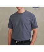 【五大陸/gotairiku / MEN】の仕事で着られるTシャツ【サラサラ/よれにくい/透けにくい】キレイめ 鹿の子 ビズTシャツ ダルブルー系|ID: prp329100004401021 ipo3291000000034188463
