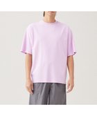 【アンフィーロ/UNFILO / MEN】の【ストレッチ/接触冷感/UVケア】スマート ストレッチ ワイドTEE ピンク|ID: prp329100004401035 ipo3291000000031797905