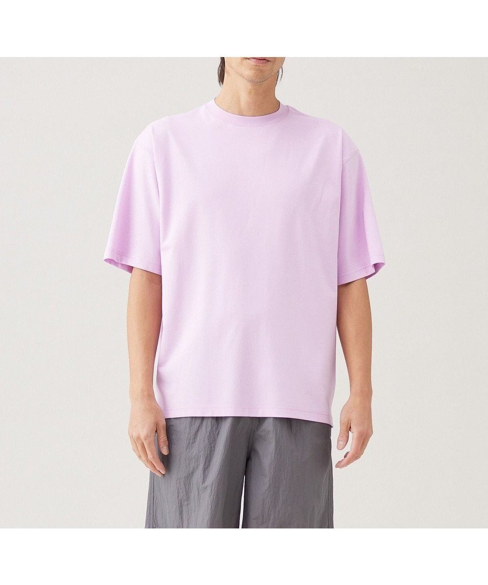 【アンフィーロ/UNFILO / MEN】の【ストレッチ/接触冷感/UVケア】スマート ストレッチ ワイドTEE インテリア・キッズ・メンズ・レディースファッション・服の通販 founy(ファニー) 　ファッション　Fashion　メンズファッション　MEN　トップス・カットソー　Tops/Tshirt/Men　シャツ　Shirts　春　Spring　カットソー　Cut And Sew　シルケット　Mercerization　ストレッチ　Stretch　スマート　Smart　スリーブ　Sleeve　定番　Standard　ベーシック　Basic　ボーダー　Border　半袖　Short Sleeve　ロング　Long　ワイド　Wide　S/S・春夏　Ss・Spring/Summer　夏　Summer　エレガント 上品　Elegant　ビジネス 仕事 通勤　Business　ピンク|ID: prp329100004401035 ipo3291000000031797905