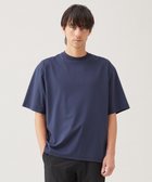 【アンフィーロ/UNFILO / MEN】の【ストレッチ/接触冷感/UVケア】スマート ストレッチ ワイドTEE ネイビー|ID: prp329100004401035 ipo3291000000031797908