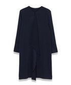 【ジョゼフ/JOSEPH】の【WEB OUTLET限定・洗える】サテンジョーゼット リラックスフィットドレス Navy|ID: prp329100004401058 ipo3291000000031111941