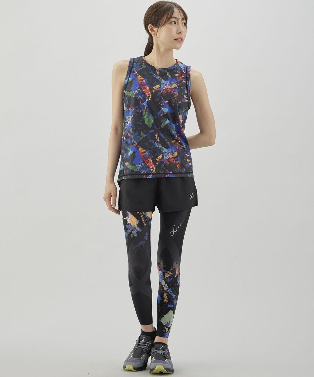 【シーダブリューエックス/CW-X】の【WOMEN】 スポーツタイツ 下半身フルサポート ジェネレーターモデル2.0 吸汗速乾 抗菌防臭 HZY399 /ワコール インテリア・キッズ・メンズ・レディースファッション・服の通販 founy(ファニー) 　ファッション　Fashion　レディースファッション　Fashion for Women　パンツ　Pants & Trousers　タイツ＆レッグウェア&美脚効果　Tights & Sheer Legwear　カッティング　Cutting Detail　コイン　Coin, Coin Design　抗菌　Antibacterial, Bacteria-Resistant　軽量　Lightweight, Ultra Light　ストレッチ　Stretch, Stretchy Fabric　スポーツ　Sports, Activewear　タイツ　Tights, Legwear　フィット　Fit, Slim Fit　フラット　Flat, Flat Shoes　ポケット　Pocket, Pocket Detail　ロング　Long, Long-Length　おすすめ　Recommended / Our Picks　グレイッシュブルー|ID: prp329100004401087 ipo3291000000034081814