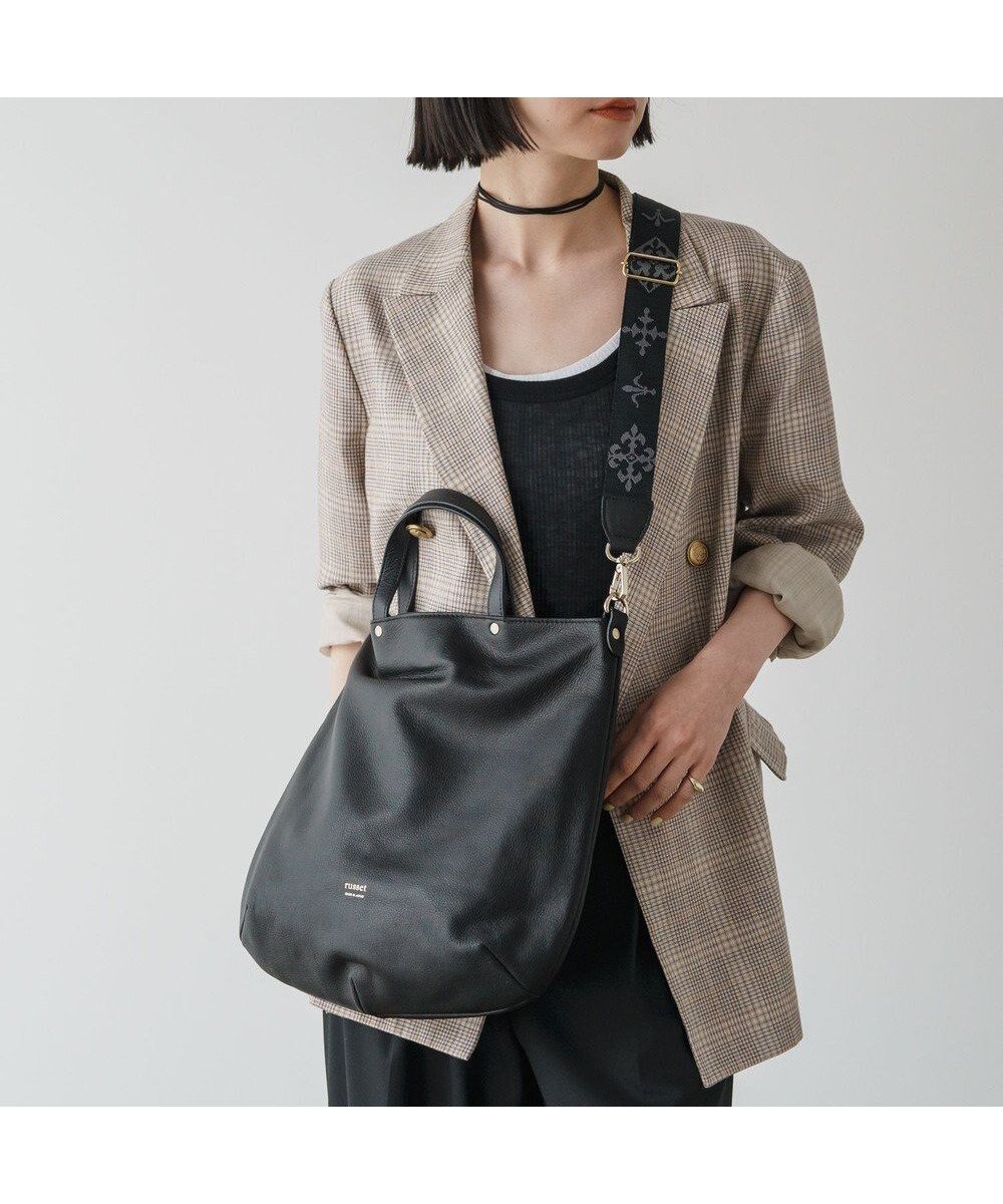 【ラシット/russet】の《WEB限定》ソフトレザー2wayトートバッグ(CE-1500-WEB) インテリア・キッズ・メンズ・レディースファッション・服の通販 founy(ファニー) 　ファッション　Fashion　レディースファッション　Ladies' Fashion Online　バッグ　Bag　傘　Umbrella　軽量　Lightweight　スマート　Smart　財布　Wallet　定番　Standard　人気　Popularity　バランス　Balance　ポケット　Pocket　再入荷　Restock/Back In Stock/Re Arrival　おすすめ　Recommend　日本製　Made In Japan　2024年　2024　2024-2025秋冬・A/W　Aw/Autumn/Winter/Fw/Fall/2024-2025　Black|ID: prp329100004401108 ipo3291000000032587474