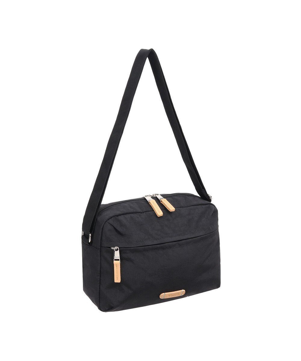 【エースバッグズアンドラゲッジ/ACE BAGS & LUGGAGE】のWorld Traveler aruco by WT マイラ ショルダーバッグ ユーティリティポケット ワールドトラベラー アルコ 旅行 お出かけ 17462 インテリア・キッズ・メンズ・レディースファッション・服の通販 founy(ファニー) 　ファッション　Fashion　レディースファッション　WOMEN　イラスト　Illustration　ポケット　Pocket　人気　Popularity　旅行　Travel　ブラック|ID: prp329100004401117 ipo3291000000032157468