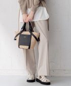 【23区/NIJYUSANKU】の【洗える/セットアップ対応】アイアスマットストレッチ セミワイド パンツ ベージュ系|ID: prp329100004401238 ipo3291000000031966218
