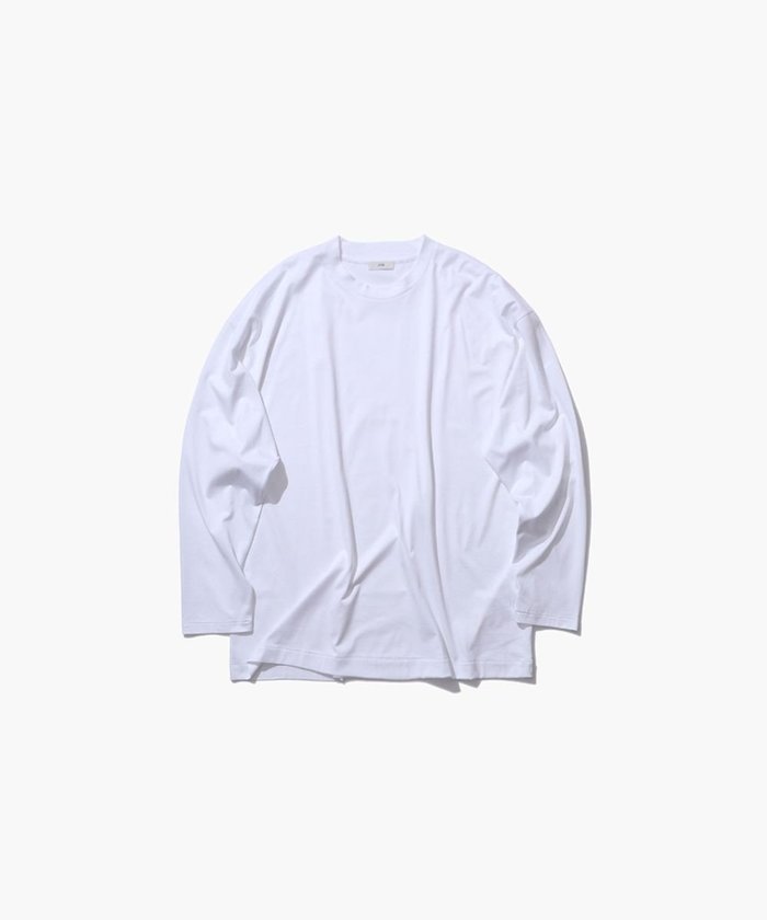 【エイトン/ATON】のSUVIN60/2 オーバーサイズ L/S Tシャツ - UNISEX インテリア・キッズ・メンズ・レディースファッション・服の通販 founy(ファニー) https://founy.com/ ファッション Fashion レディースファッション WOMEN トップス・カットソー Tops/Tshirt シャツ/ブラウス Shirts/Blouses ロング / Tシャツ T-Shirts カットソー Cut and Sewn ユニセックス Unisex インド India カットソー Cut And Sew ジャージー Jersey スリーブ Sleeve ロング Long 夏 Summer 定番 Standard S/S・春夏 Ss・Spring/Summer A/W・秋冬 Aw・Autumn/Winter・Fw・Fall-Winter |ID: prp329100004401298 ipo3291000000032039176