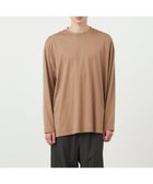 【エイトン/ATON】のSUVIN60/2 オーバーサイズ L/S Tシャツ - UNISEX 人気、トレンドファッション・服の通販 founy(ファニー) ファッション Fashion レディースファッション Fashion for Women トップス・カットソー Cut & Sew Tops シャツ・ブラウス・オフィスカジュアル Elegant Blouses & Button-Ups ロングTシャツ・Tシャツ Longline T-Shirts & Tees カットソー・ベーシックTシャツ Cut-and-Sewn Tops / Stretch Tees & Basics ユニセックス Unisex, Genderless インド Indian Textile カットソー Cut and Sewn Top スリーブ Sleeve, Long Sleeve / Short Sleeve ロング Long, Long-Length 再入荷 Restock / Back in Stock 夏 Summer 定番 Standard, Basic Item S/S・春夏 SS, Spring/Summer, Warm Season A/W・秋冬 Autumn/Winter thumbnail CAMEL|ID: prp329100004401298 ipo3291000000033451514