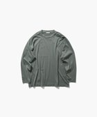 【エイトン/ATON】のSUVIN60/2 オーバーサイズ L/S Tシャツ - UNISEX 人気、トレンドファッション・服の通販 founy(ファニー) ファッション Fashion レディースファッション Fashion for Women トップス・カットソー Cut & Sew Tops シャツ・ブラウス・オフィスカジュアル Elegant Blouses & Button-Ups ロングTシャツ・Tシャツ Longline T-Shirts & Tees カットソー・ベーシックTシャツ Cut-and-Sewn Tops / Stretch Tees & Basics ユニセックス Unisex, Genderless インド Indian Textile カットソー Cut and Sewn Top スリーブ Sleeve, Long Sleeve / Short Sleeve ロング Long, Long-Length 夏 Summer 定番 Standard, Basic Item S/S・春夏 SS, Spring/Summer, Warm Season A/W・秋冬 Autumn/Winter thumbnail KHAKI|ID: prp329100004401298 ipo3291000000034983359