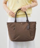 【ジェイ プレス/J.PRESS】の【A4サイズ収納可・撥水】 ナイロン トート バッグ ブラウン系|ID: prp329100004401358 ipo3291000000032429487