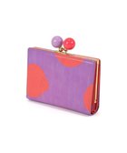 【ツモリチサト キャリー/tsumori chisato CARRY】のズームドット がま口 2つ折り財布 パープル|ID: prp329100004401435 ipo3291000000031825020